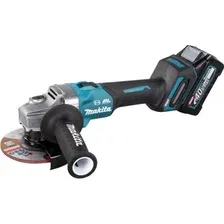 Угловая шлифмашина Makita GA004GM201 (с 2-мя АКБ)