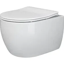 Унитаз подвесной Ceramica Nova Rimless CN3001 (с сиденьем и крышкой дюропласт)