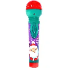 Музыкальная игрушка Zabiaka Новый год. Микрофон. Новогодние истории / 6258359