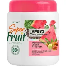 Маска для волос Витэкс SuperFRUIT Арбуз+Фруктовый микс Объем и густота (450мл)