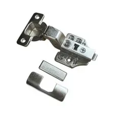 Петля внутренняя с доводчиком 45мм h0 clip-on AKS PRIME 3D (саморезы, заглушки) (упаковка 2шт.) (120418)