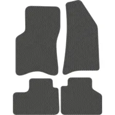 Комплект ковриков для авто Alicosta 2614_1_сер для Chevrolet Niva SUV/21236 1998-2009 (EVA соты, серый)