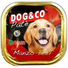 Консервы для собак Adragna Dog&Co паштет из говядины  300гр