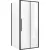 Душевой уголок Niagara 100x80x195 NG-84-10AB-A80B-34 (черный матовый/прозрачное стекло)