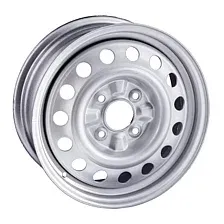 Штампованный диск Trebl X40040 15x6" 4x98мм DIA 58.1мм ET 40мм Silver