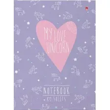 Записная книжка Альт My Love Unicorn / 3-80-005/27 (80л, клетка)