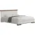 Кровать Black Red White Marselle LOZ180х200 М (ясень снежный/дуб сонома темный/ясень снежный)