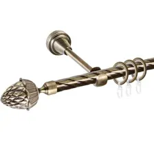 Карниз АС Форос Grace, D16К, Антик, Шишка, 1.4 м