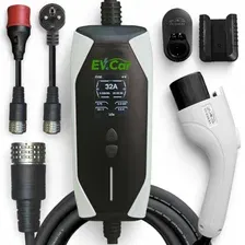Зарядное EVCar GB/T B3 6-32A WiFi (7кВт, 1 фаза, сменные вилки)