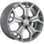 Литые диски Khomen KHW1715 i40 17x7" 5x114.3мм DIA 67.1мм ET 45мм Gray FP