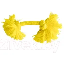 Игрушка для собак Playology Dri-Tech Rope / P300760 (с ароматом курицы, средний, желтый)