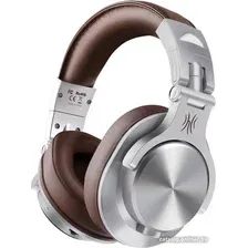 Наушники OneOdio Fusion A70 (серебристый/коричневый)