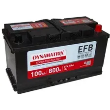 Автомобильный аккумулятор Dynamatrix EFB R+ (100 А·ч)