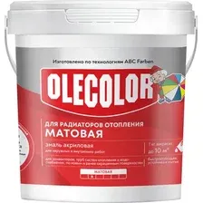 Эмаль Olecolor Для радиаторов отопления (1кг, матовый)