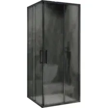 Душевой уголок MaybahGlass MGY-1329-6 (графит матовый стекло/черный)