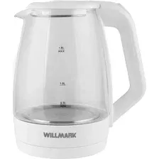 Электрический чайник Willmark WEK-1823G (белый)