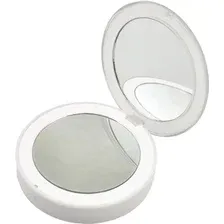 Косметическое зеркало Uniel ULK-F70 2AAA White UL-00007510