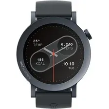 Умные часы CMF Watch Pro 2 (темно-серый, черный силиконовый ремешок)