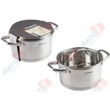 PERFECTO LINEA 50-000169 Кастрюля из нерж.стали, 1.8 л, ф 16 x 9, серия MILAGROS (Милагрос), LINEA
