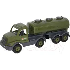 Автомобиль игрушечный Полесье Автомобиль военный с полуприцепом-цистерной Сталкер / 49216
