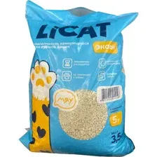 Комкующийся наполнитель LiCat для кошачьего туалета, 3.5 кг