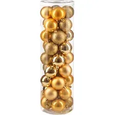 Елочная игрушка Ausini VT25-04002-1 (золото, 36 шт)