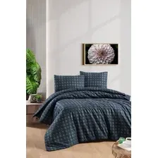 Комплект постельного белья Karven Sadora Navy Blue 1.5сп / N243