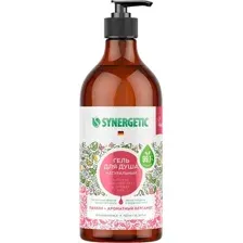 Гель для душа SYNERGETIC Пачули и ароматный бергамот 750 мл