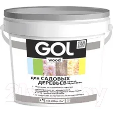 Краска GOL Wood Для садовых деревьев акриловая (6кг)