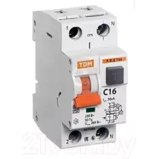 Дифференциальный автомат TDM SQ0205-0004