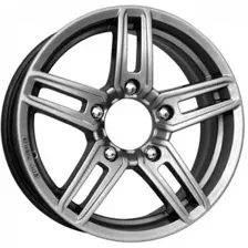 Литой диск K&K Дон 16x6.5" 5x139.7мм DIA 98мм ЕТ 40мм Дарк платинум