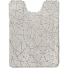 Коврик для туалета Shahintex РР 60x50 001 (перламутровый 51 S)