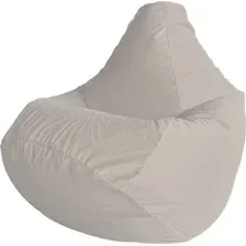 Бескаркасное кресло Flagman Груша Мега XXXL Г3.5-362 (Simple 2 Cream)