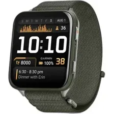 Умные часы Garmin Venu X1 (титановый/зеленый)