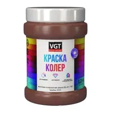 Колеровочная краска VGT ВД-АК-1180 2012 0.25 кг (черепично-красный)
