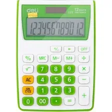 Калькулятор Deli E1122/GRN