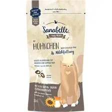 Лакомство для кошек Bosch Sanabelle Chicken & Milk Pillows (Курица с молоком) 55 г