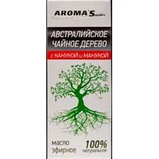 Эфирное масло Aroma Saules Австралийское Чайное Дерево с Канукой и Манукой (15мл)