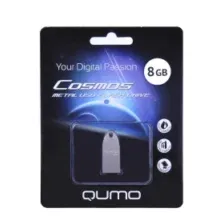 Флеш-накопитель 8GB Cosmos Silver 2.0 QUMO QM8GUD-Cos Q19479