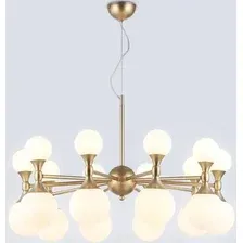 Люстра Ambrella LH51051/20 GD/FR (золото/белый матовый)