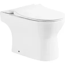 Унитаз напольный BelBagno BB130CPR/SC (с сиденьем)