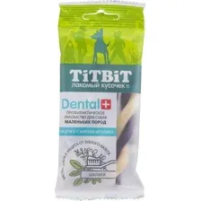Лакомство для собак TiTBiT Dental+ Косичка с мясом кролика с шалфеем 40 г