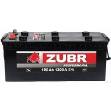 Автомобильный аккумулятор Zubr Professional L+ Турция (190 А·ч)