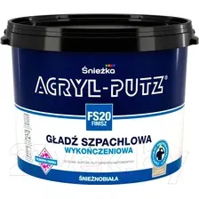 Шпатлевка готовая Sniezka Acryl Putz FS20 Finish (17кг)