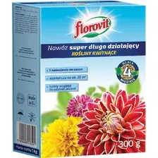 Удобрение Florovit Супер длительного действия для цветущих (300г, коробка)