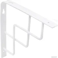 Полкодержатель AKS мет. QUADRO 150*150*20*3, белый