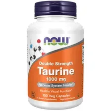Таурин Now Taurine 1000 mg 100 капс