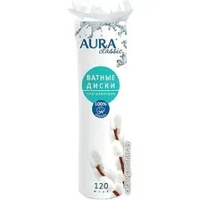 Ватные диски Aura Classic 120 шт