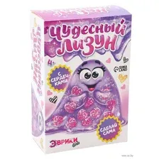 Набор для опытов Лизун с сердечками