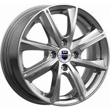Литой диск K&K Арнар 16x7" 5x114.3мм DIA 66.1мм ET 40мм Дарк платинум